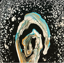 Load image into Gallery viewer, Coral Lilly & Driftwood Dragon - set of 2, 12”x 12” panels